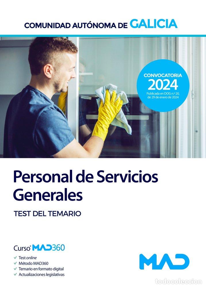 Libros: ESCALA PERSONAL SERVICIOS GENERALES PSX GALICIA TEST - AA.VV