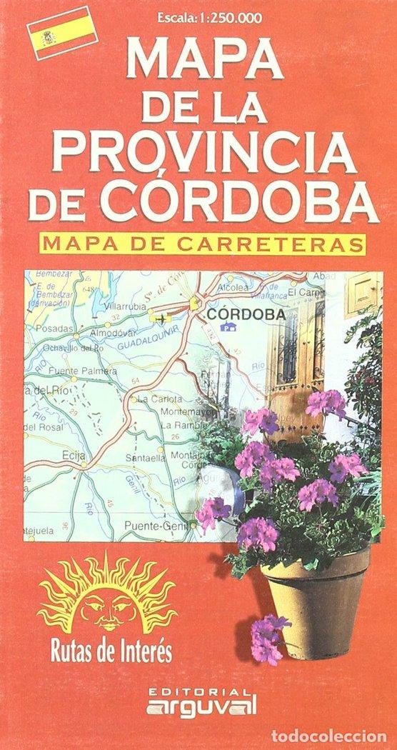 Livres: MAPA DE LA PROVINCIA DE CORDOBA - AA.VV