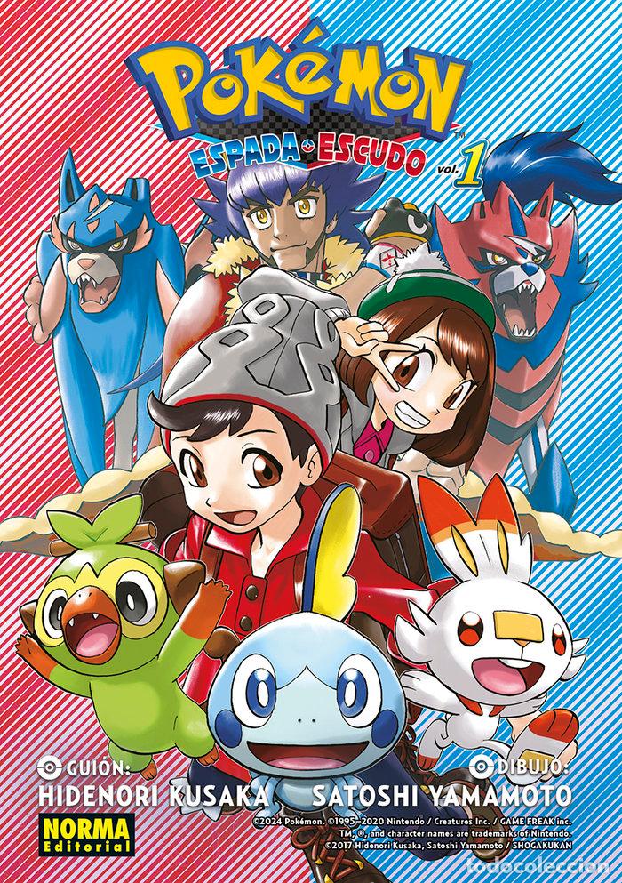 Libros: POKEMON ESPADA Y ESCUDO 1 - HIDENORI KUSAKA