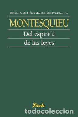 Livres: DEL ESPIRITU DE LAS LEYES - MONTESQUIEU