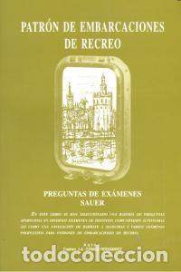 Libros: PREGUNTAS EXAMENES SAUER PATRON DE EMBARCACIONES DE RECREO - GOMEZ FERNANDEZ, JOSE ANTONIO