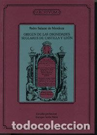 Livros: ORIGEN DE LAS DIGNIDADES SEGLARES - SIN AUTOR
