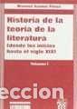 Libri: HISTORIA TEORIA DE LA LITERATURA I DESDE LOS INICIOS - ASENSI PEREZ MANUEL