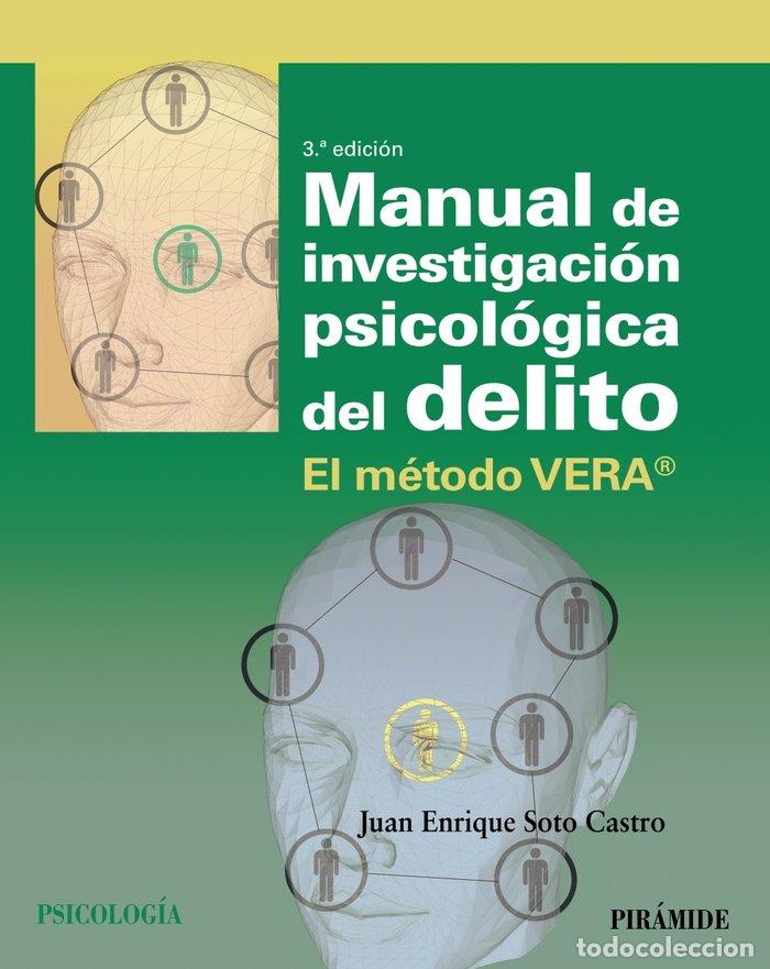 Libros: MANUAL DE INVESTIGACION PSICOLOGICA DEL DELITO - SOTO CASTRO, JUAN ENRIQUE