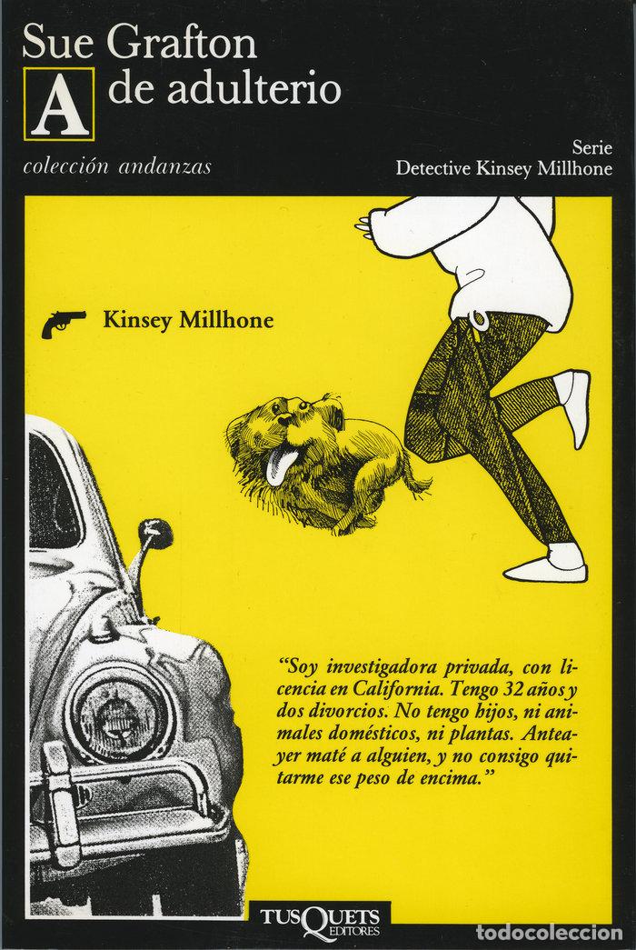 Libros: A DE ADULTERIO - GRAFTON, SUE