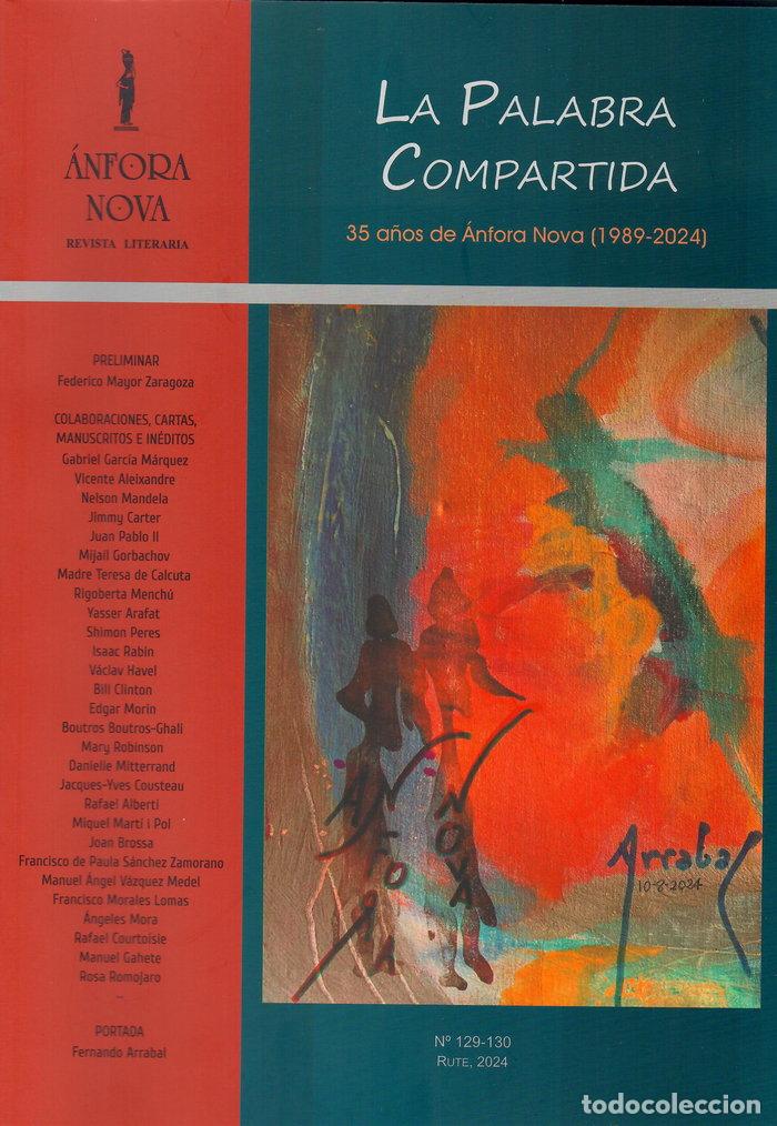Libros: LA PALABRA COMPARTIDA 35 A&Ntilde;OS DE ANFORA NOVA 1989-2024 - AA.VV.