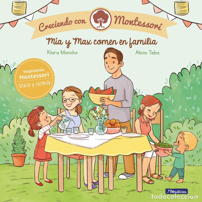 Libros: MIA Y MAX COMEN EN FAMILIA - MONCHO, KLARA