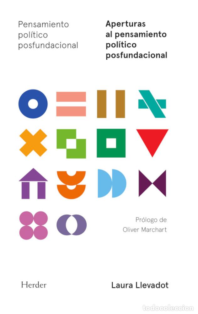 Libros: APERTURAS AL PENSAMIENTO POLITICO POSFUNDACIONAL - LLEVADOT, LAURA