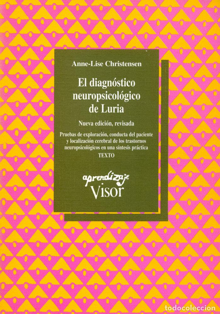 B&uuml;cher: DIAGNOSTICO NEUROPSICOL.LURIA - CHRISTENSEN, A.L