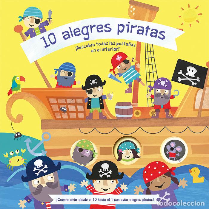 Libros: 10 ALEGRES PIRATAS - WEERASEKERA, REBECCA