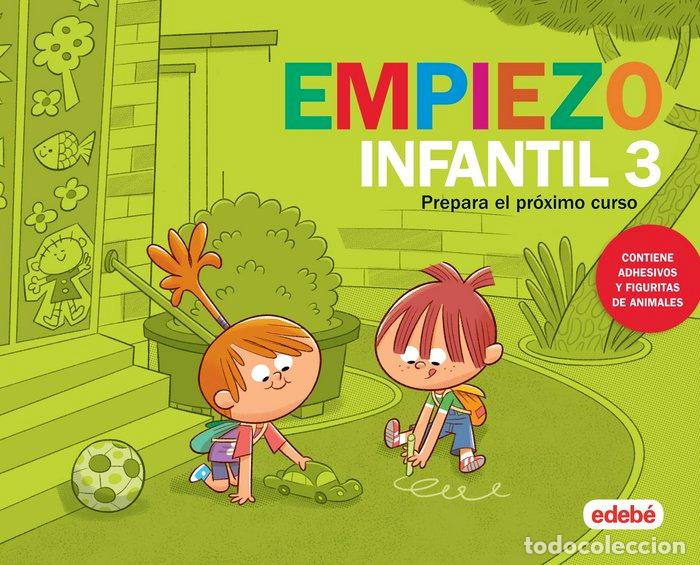 Libri: CUADERNO 2A&Ntilde;OS 19 EMPIEZO INFANTIL 3 (CON ADHESIVOS) - EDEBE, OBRA COLECTIVA