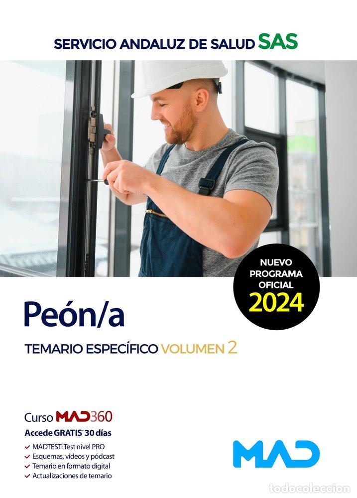 Libros: PEON/A TEMARIO ESPECIFICO VOL 2 SAS - AA.VV.