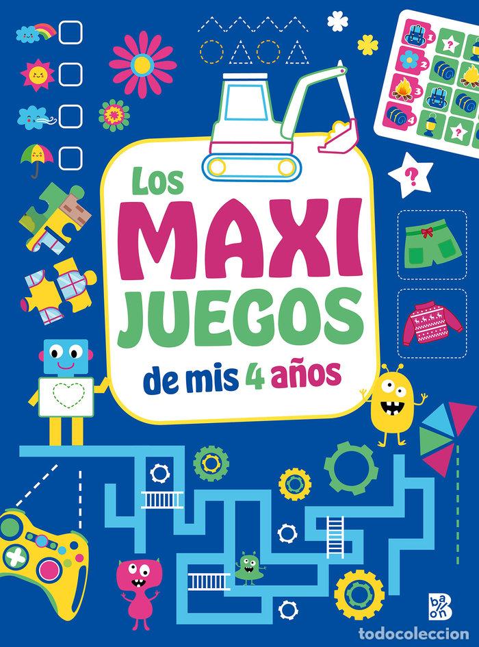 Livros: LOS MAXI JUEGOS DE MIS 4 A&Ntilde;OS - BALLON