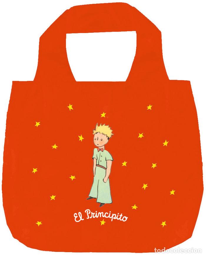 Livres: BOLSA PLEGABLE EL PRINCIPITO NARANJA - EXUPERY, ANTOINE DE SANIT