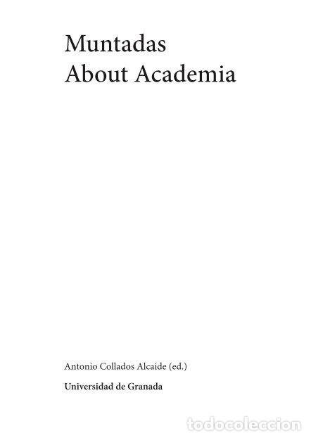 Livres: MUNTADAS ABOUT ACADEMIA - .