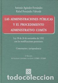Libros: ADMINISTRACIONES PUBLICAS Y EL PROCEDIMIENTO ADMINISTRATIVO - AA.VV.