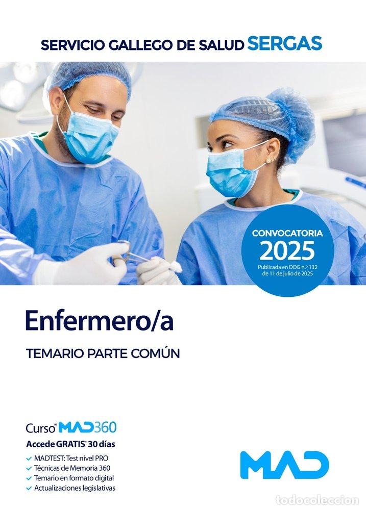 Livres: ENFERMERO/A TEMARIO PARTE COMUN SERVICIO GALLEGO SALUD SERG - AA.VV