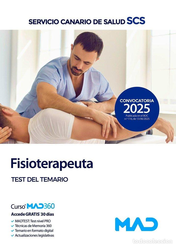 Libros: FISIOTERAPEUTA TEST TEMARIO SERVICIO CANARIO SALUD - AA.VV