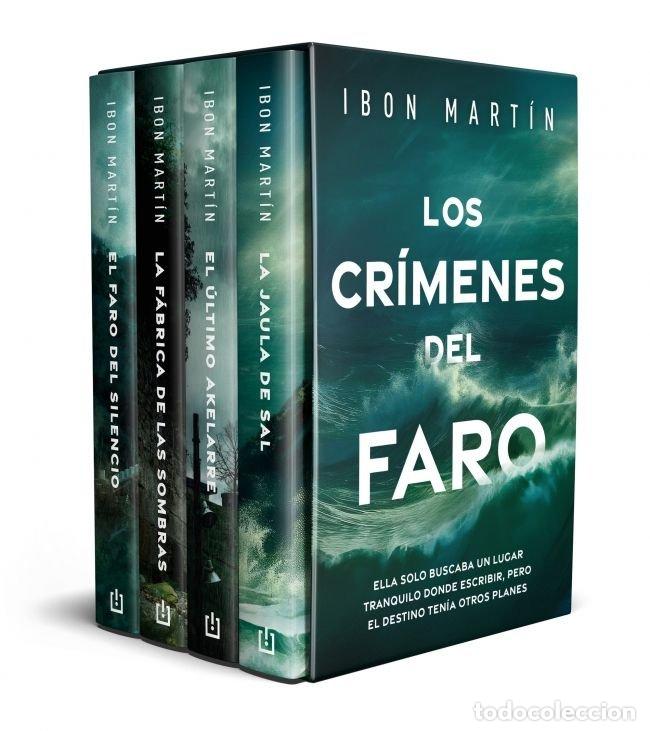 books: ESTUCHE LOS CRIMENES DEL FARO - IBON MARTIN