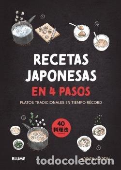 Libros: RECETAS JAPONESAS EN 4 PASOS - MARTIN, ADRIEN