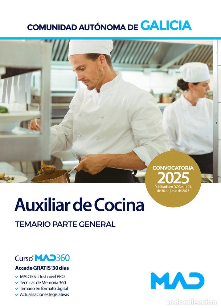 Libros: AUXILIAR COCINA ADMINISTRACION GENERAL PARTE GENERAL COMUNI - AA.VV