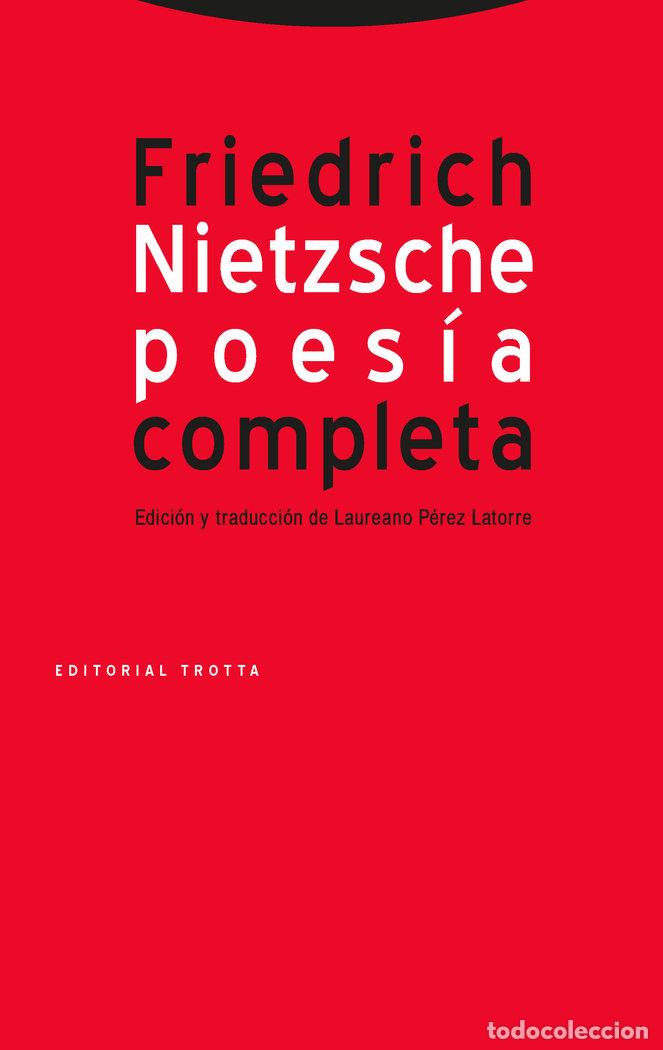 Libros: POESIA COMPLETA 1869-1888 NIETZCHE - NIETZSCHE, FRIEDRICH