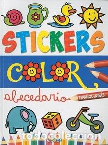 Libros: STICKERS COLOR ESPA&Ntilde;OL INGLES 1 - AA.VV