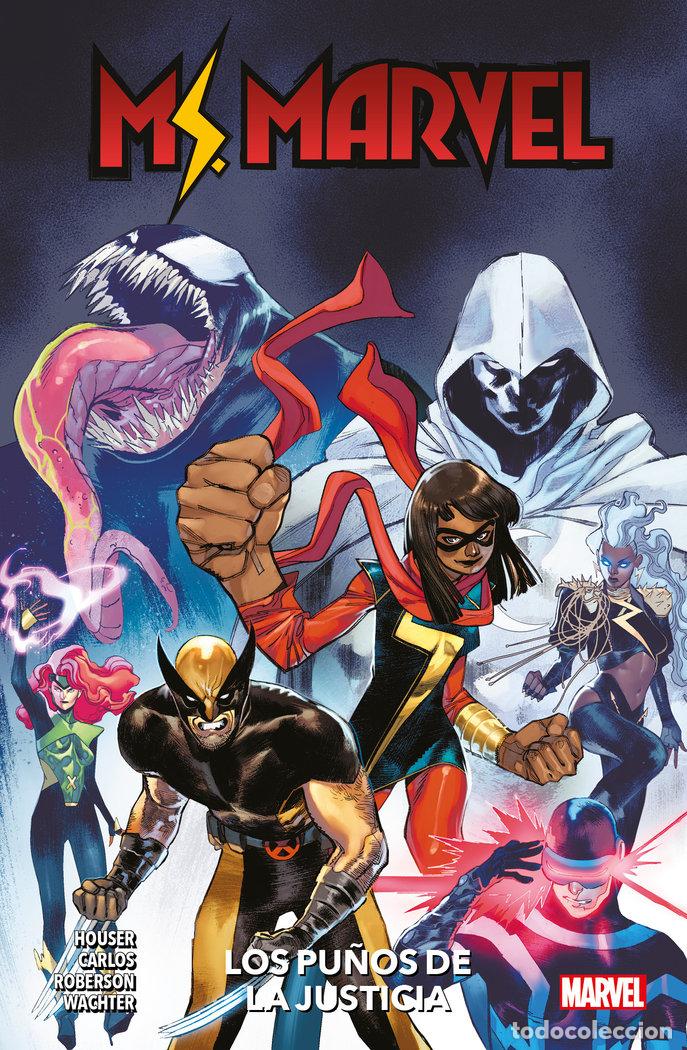 Libros: MS MARVEL LOS PU&Ntilde;OS DE LA JUSTICIA - JODY HOUSER