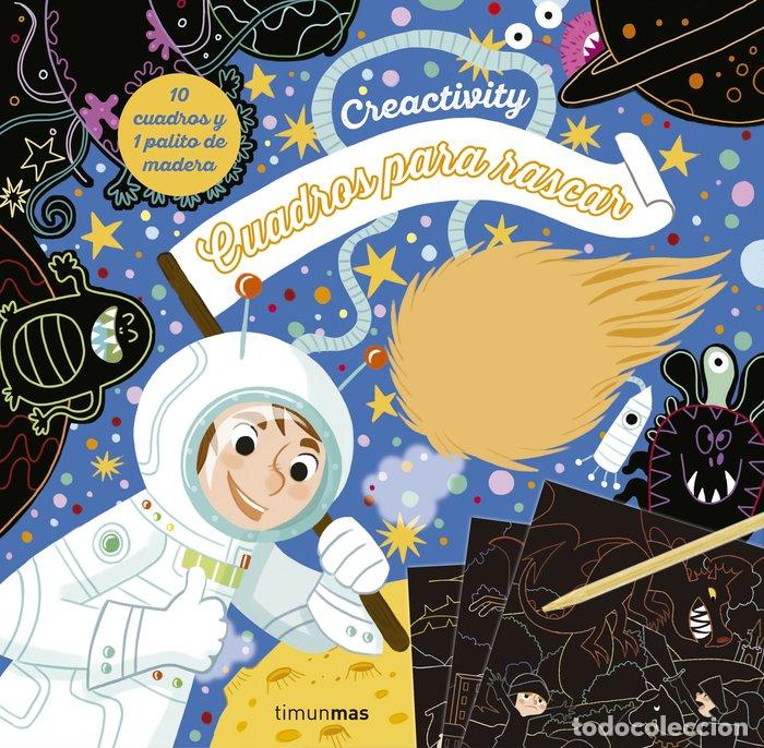 Libri: CREACTIVITY CUADROS PARA RASCAR AVENTURAS - AA.VV.