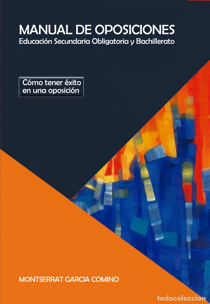 Libros: MANUAL DE OPOSICIONES EDUCACION SECUNDARIA OBLIGATORIA - GARCIA COMINO, MONTSERRAT