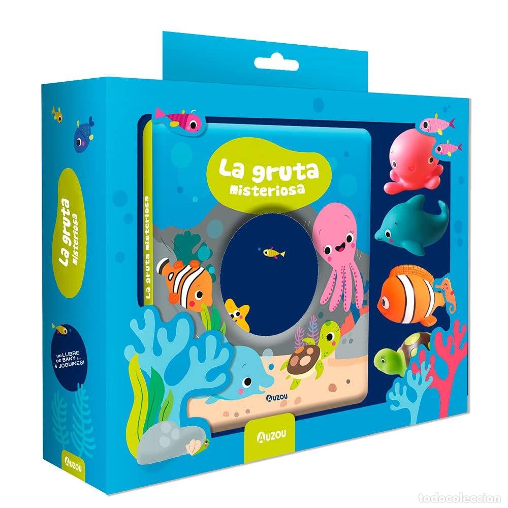 Livres: LA GRUTA MISTERIOSA LLIBRE DE BANY AMB QUATRE JOGUINES - MARTINEZ, SIGRID