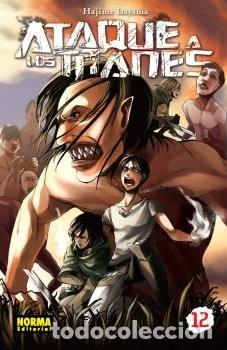 Libros: ATAQUE A LOS TITANES 12 - HAJIME ISAYAMA