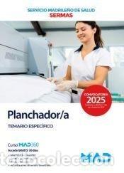 Libros: PLANCHADOR/A TEMARIO ESPECIFICO SERVICIO MADRILE&Ntilde;O SALUD SE - AA.VV