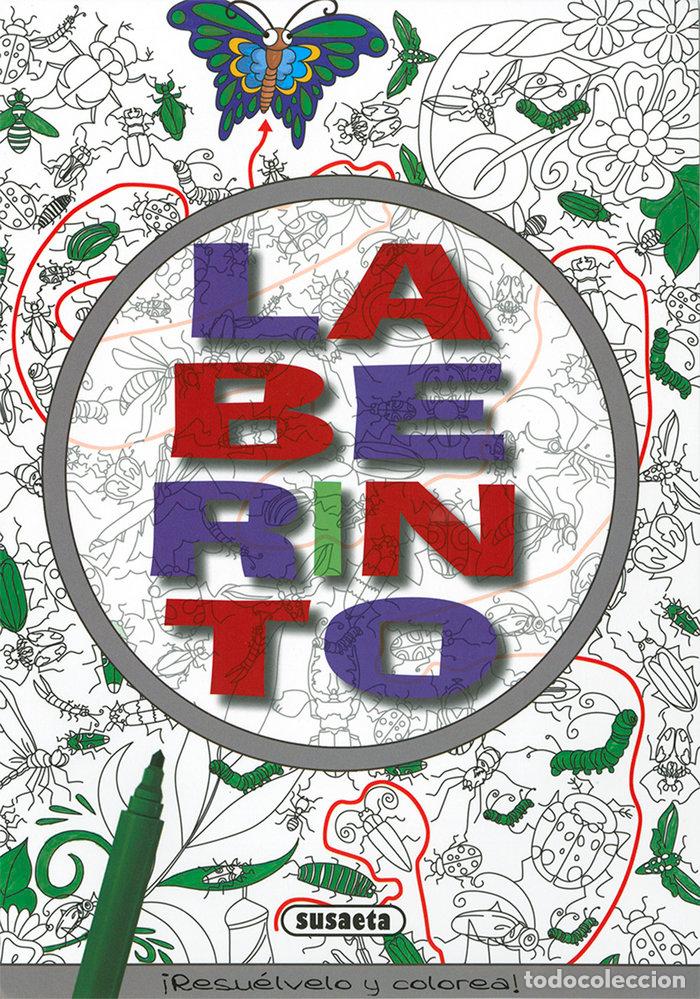 Libros: LABERINTO RESUELVELO Y COLOREA - AA.VV.
