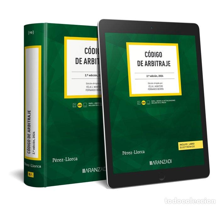 Libros: CODIGO DE ARBITRAJE 2&ordf; ED - FELIX MONTERO MURIEL