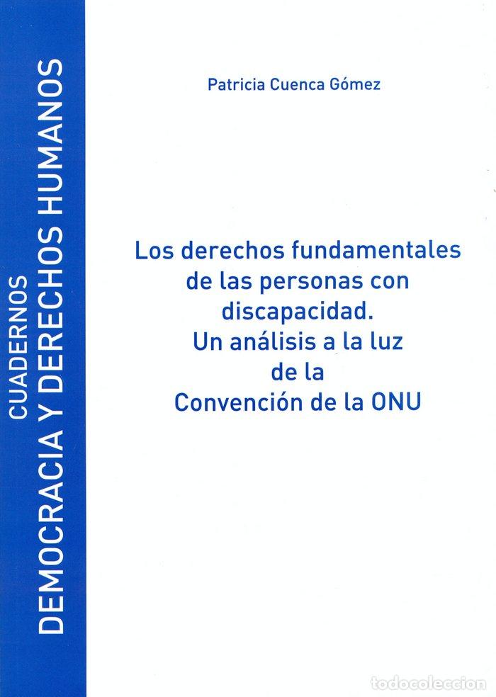 Libros: DERECHOS FUNDAMENTALES DE LAS PERSONAS CON DISCAPACIDAD. UN - CUENCA GOMEZ, PATRICIA