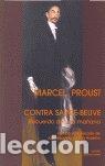 books: MARCEL PROUST CONTRA SAINTE BEUVE - PROUST, M.