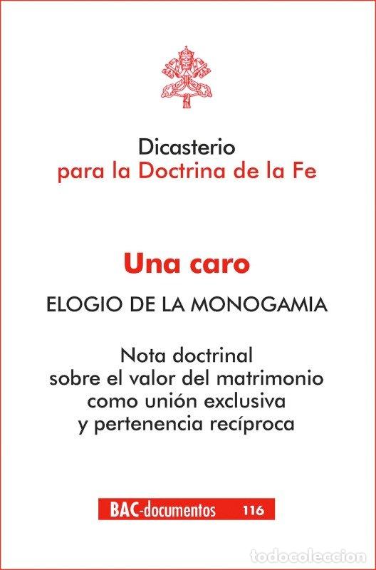 Libri: UNA CARO ELOGIO DE LA MONOGAMIA - AA.VV