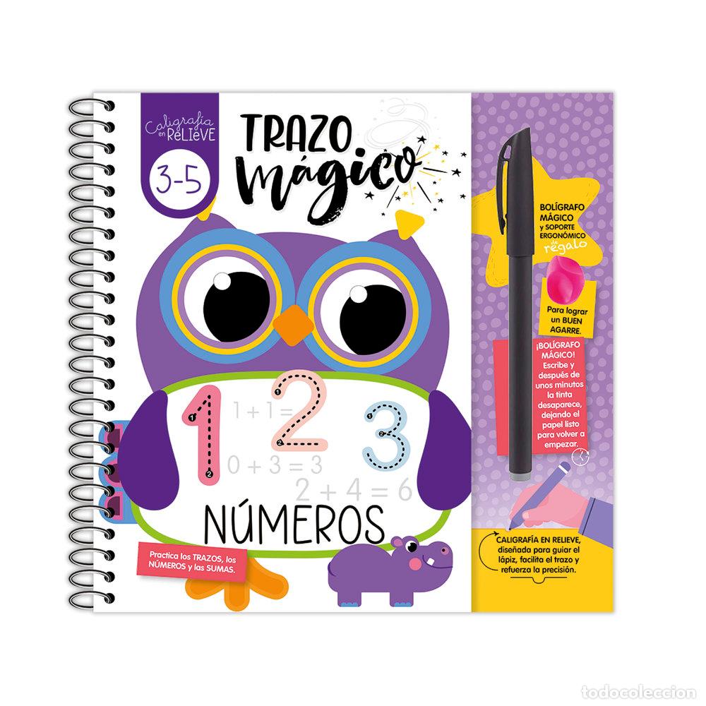 Libros: CALIGRAFIA EN RELIEVE NUMEROS - IMAGILAND