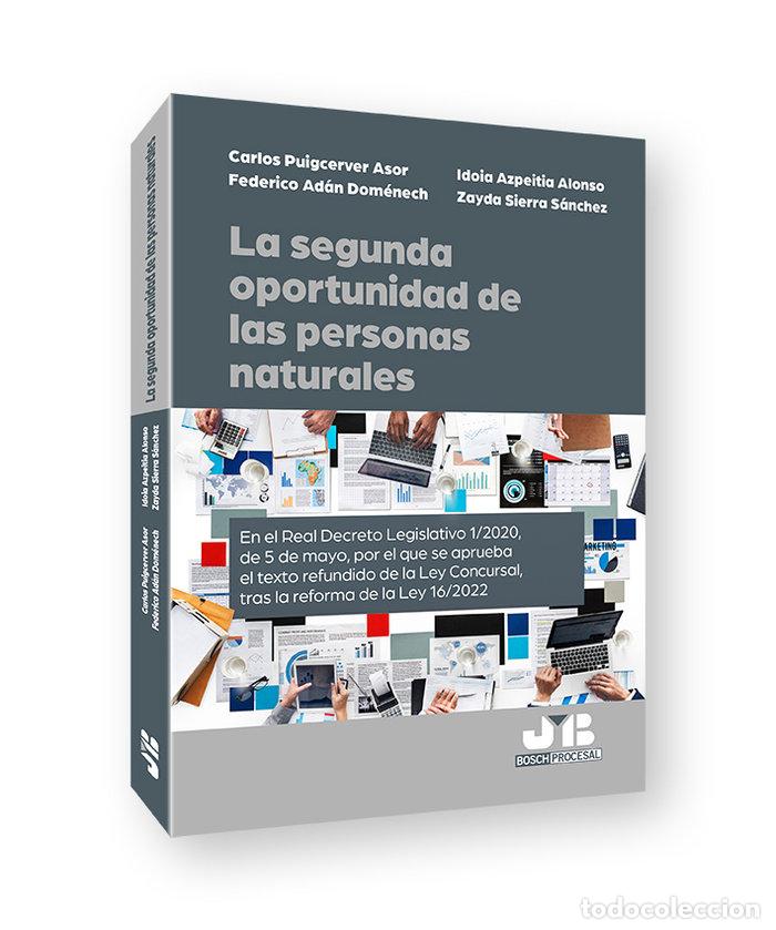 Libros: LA SEGUNDA OPORTUNIDAD DE LAS PERSONAS NATURALES - PUIGCERVER ASOR, CARLOS