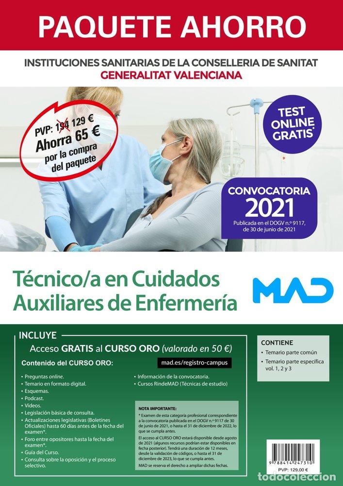 Libros: PAQUETE AHORRO TECNICO/A EN CUIDADOS AUXILIARES DE ENFERMERI - 7 EDITORES