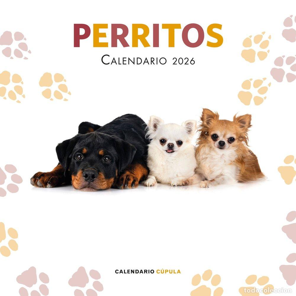 Libros: CALENDARIO PERRITOS 2026 - AA.VV
