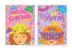 Libros: DECORO CON PEGATINAS 2 TITULOS - BUSQUETS, CARMEN
