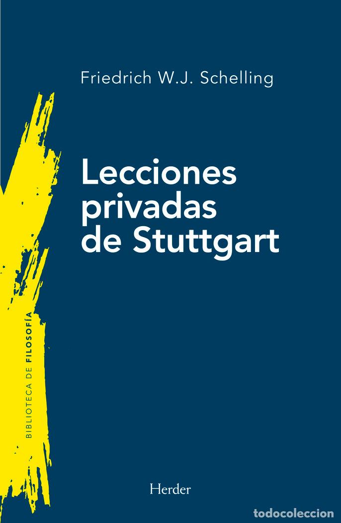 B&uuml;cher: LECCIONES PRIVADAS DE STUTTGART - SCHELLING, FRIEDRICH WILHELM JOSEPH