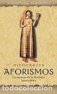 Libros: AFORISMOS - HIPOCRATES