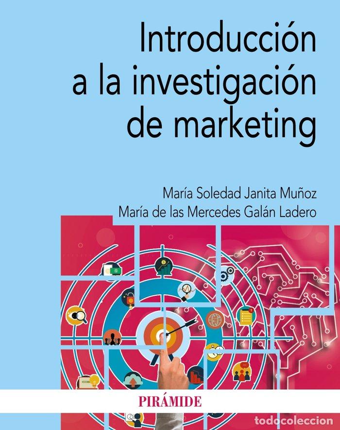 Libros: INTRODUCCION A LA INVESTIGACION EN MARKETING - GALAN LADERO, MARIA DE LAS MERCEDES