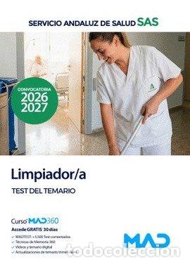 Libros: LIMPIADOR/A TEST TEMARIO SERVICIO ANDALUZ SALUD SAS - AA.VV