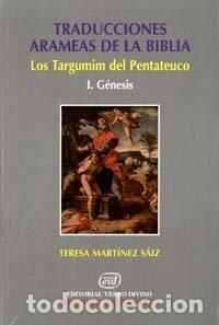 Libros: TRADUCCIONES ARAMEAS DE LA BIBLIA I - MARTINEZ SAIZ, TERESA