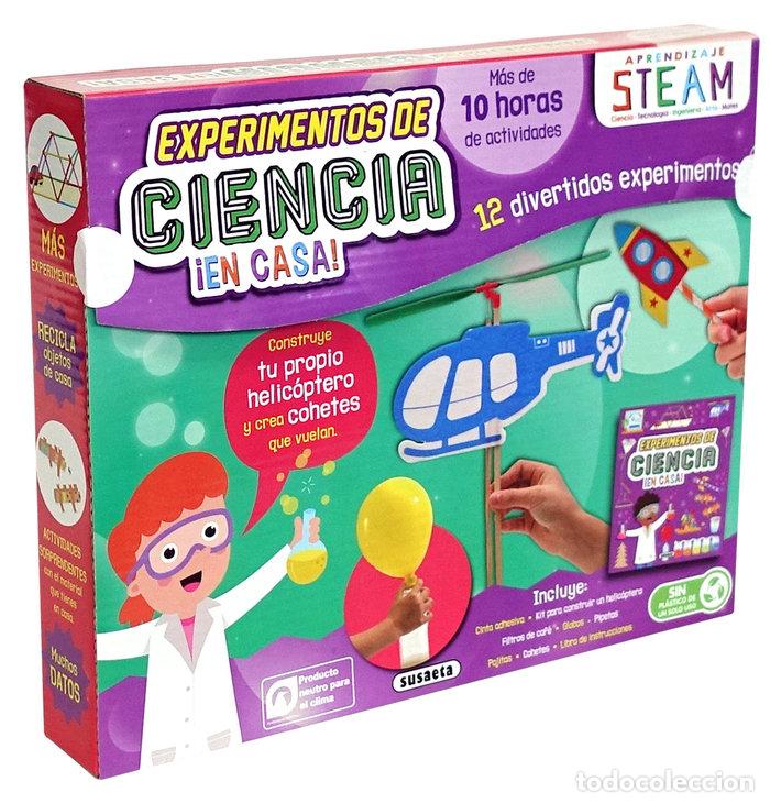 Libros: EXPERIMENTOS DE CIENCIA EN CASA - AA.VV