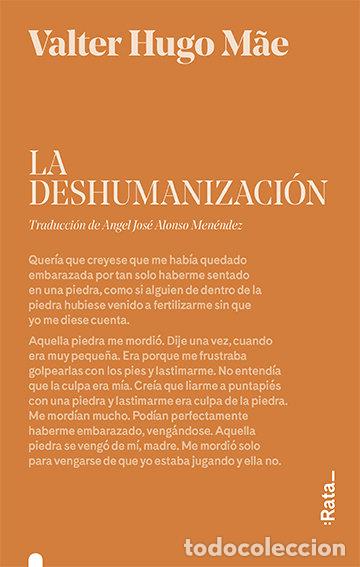 books: LA DESHUMANIZACION - HUGO M&Ccedil;E, VALTER